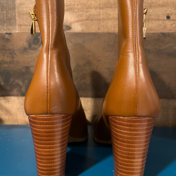 Michael Kors Frenchie Booties New Tan Boots - Picture 2 of 13
